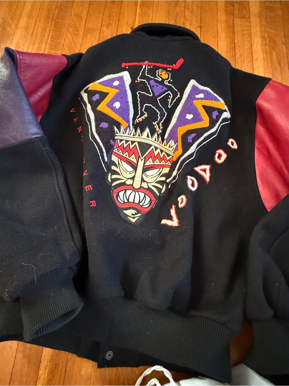 Highly collectible Vancouver Voodoo jacket